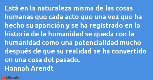 Frases de Hannah Arendt