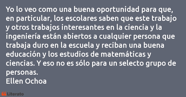 Frases de Ellen Ochoa