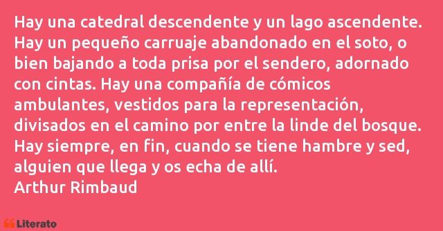 Frases de Arthur Rimbaud