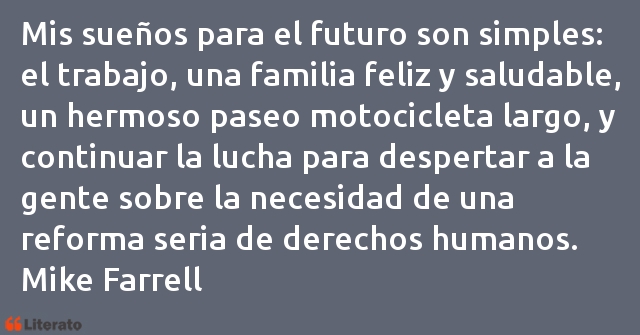 Frases de Mike Farrell