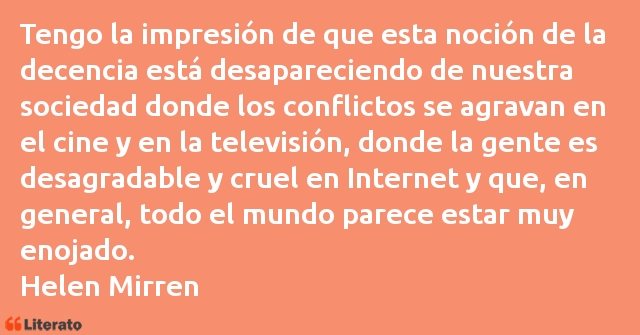 Frases de Helen Mirren