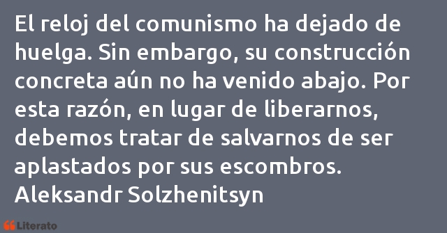 Frases de Alexander Soljenítsin