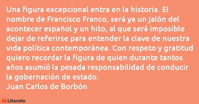 Frases de Juan Carlos de Borbón