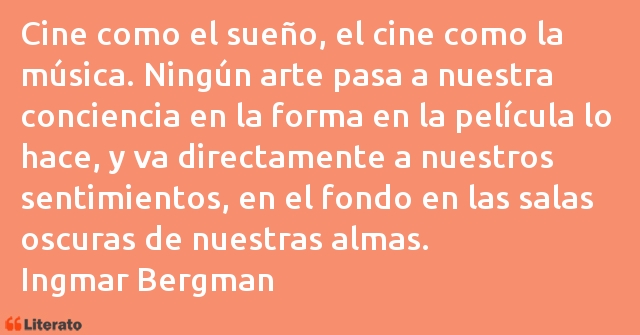 Frases de Ingmar Bergman