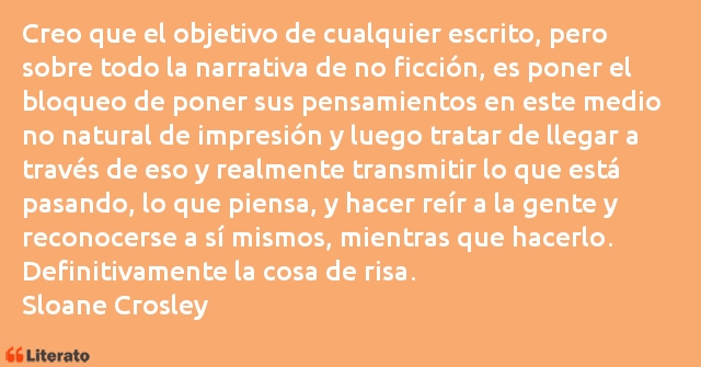 Frases de Sloane Crosley