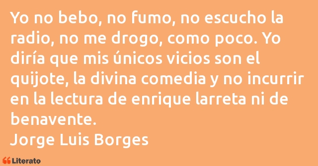 Frases de Jorge Luis Borges