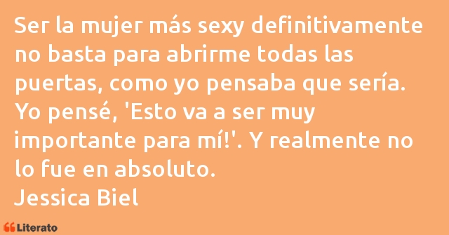 Frases de Jessica Biel