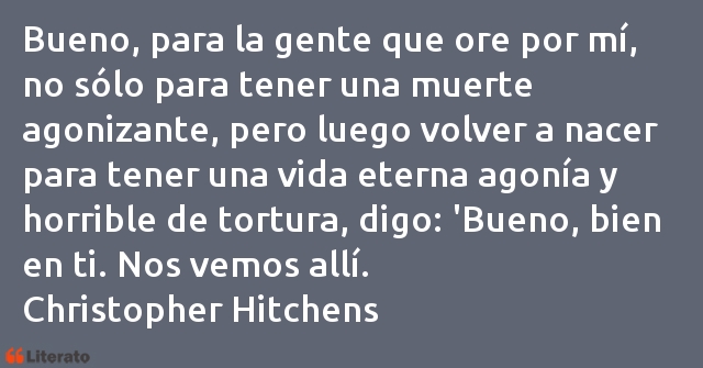 Frases de Christopher Hitchens