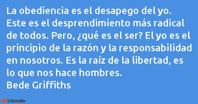 Frases de Bede Griffiths