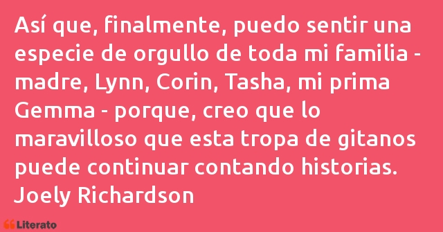 Frases de Joely Richardson