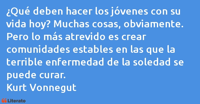 Frases de Kurt Vonnegut