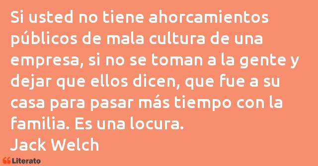 Frases de Jack Welch