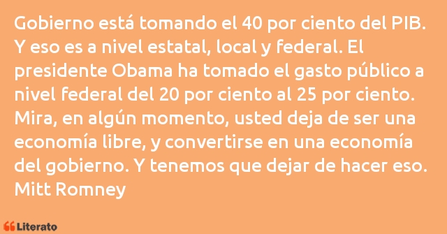 Frases de Mitt Romney