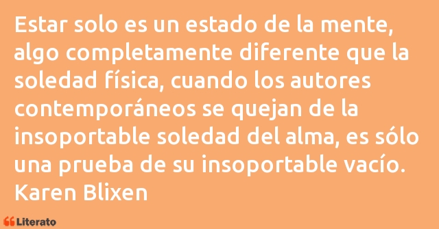 Frases de Karen Blixen