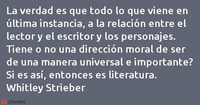 Frases de Whitley Strieber