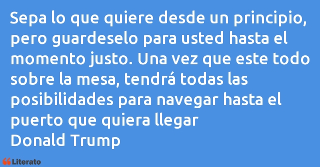 Frases de Donald Trump