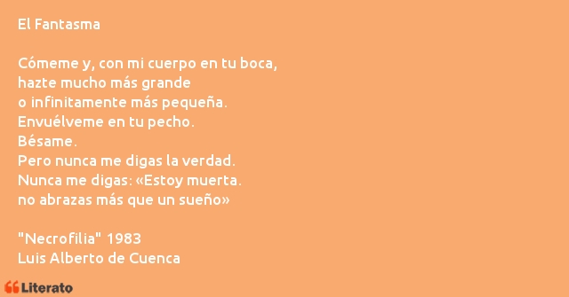 Frases de Luis Alberto de Cuenca