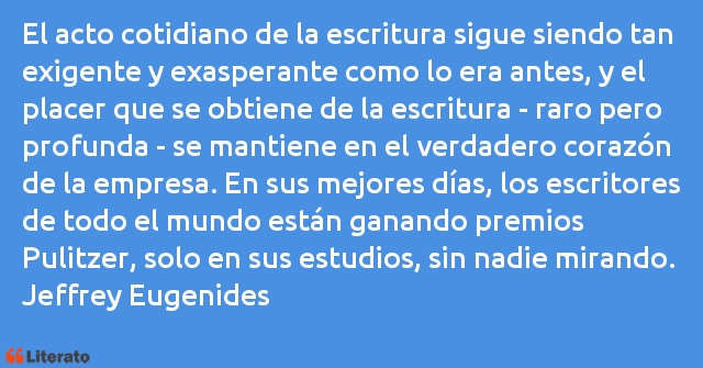 Frases de Jeffrey Eugenides