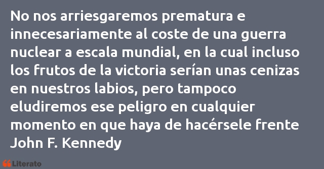 Frases de John F. Kennedy