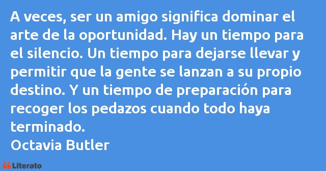 Frases de Octavia Butler