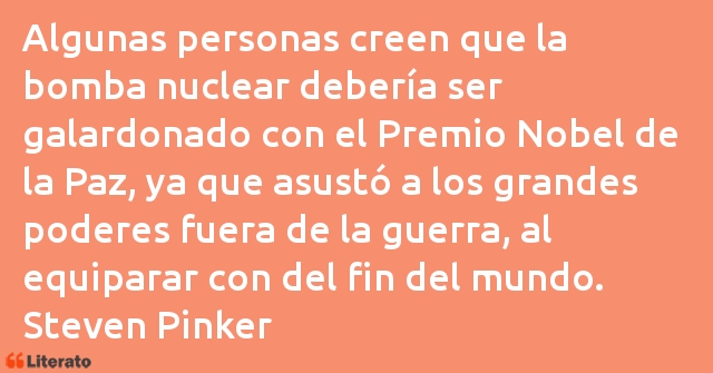 Frases de Steven Pinker