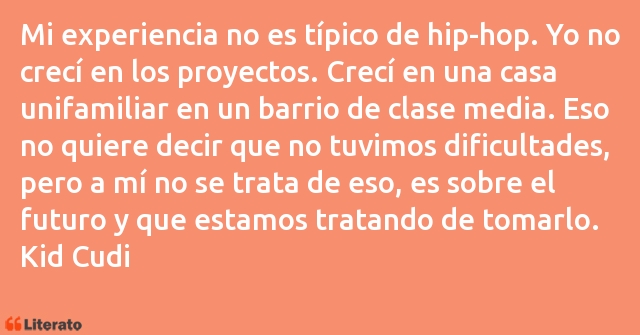 Frases de Kid Cudi