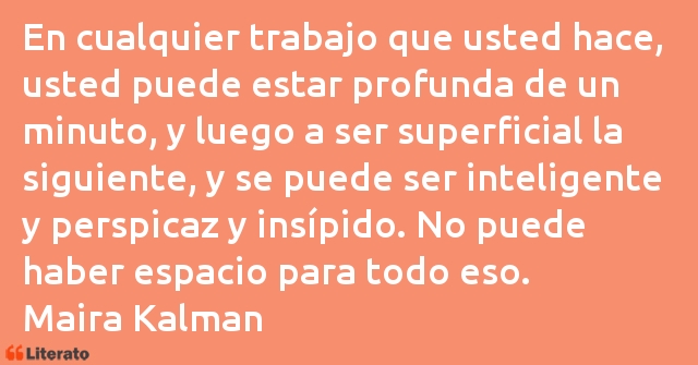 Frases de Maira Kalman