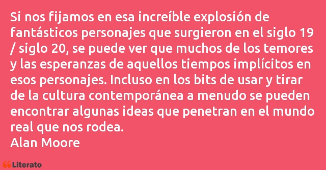 Frases de Alan Moore