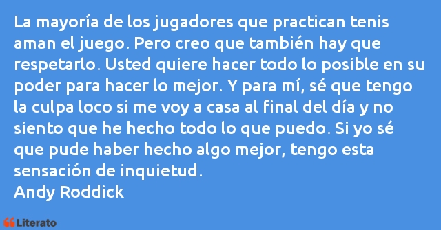 Frases de Andy Roddick