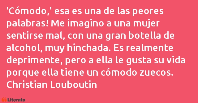 Frases de Christian Louboutin