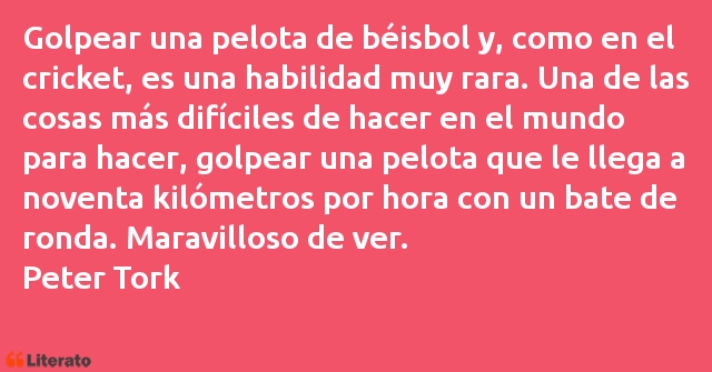 Frases de Peter Tork