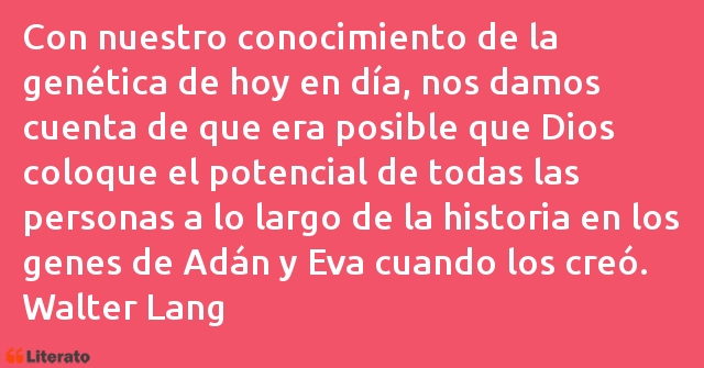 Frases de Walter Lang