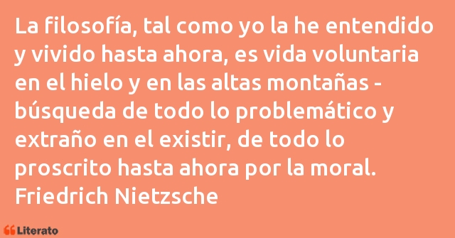 Frases de Friedrich Nietzsche