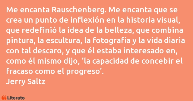 Frases de Jerry Saltz