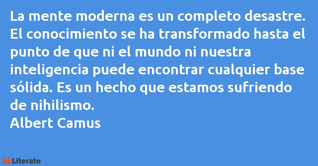 Frases de Albert Camus