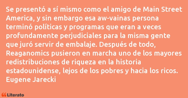 Frases de Eugene Jarecki