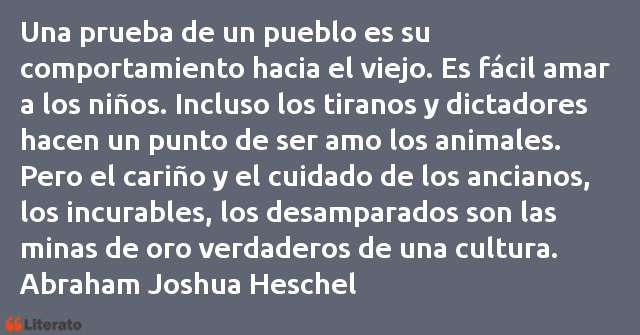 Frases de Abraham Joshua Heschel