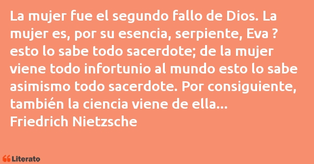 Frases de Friedrich Nietzsche