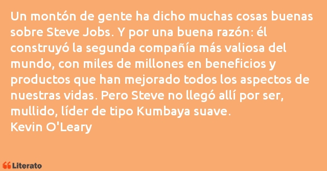 Frases de Kevin O'Leary