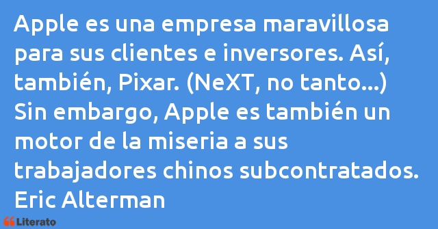 Frases de Eric Alterman