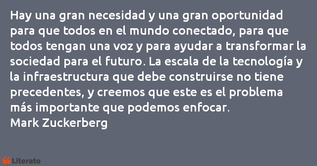 Frases de Mark Zuckerberg