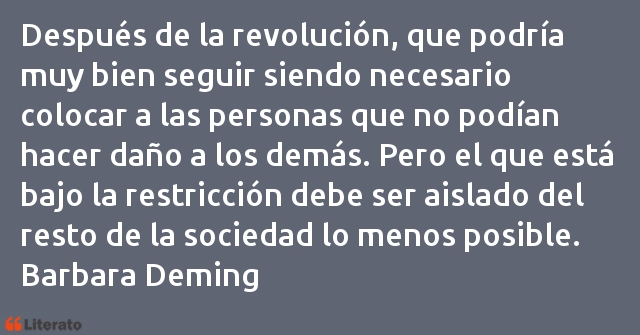 Frases de Barbara Deming