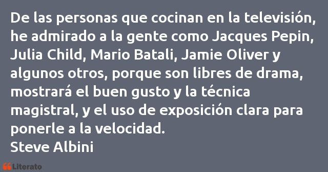 Frases de Steve Albini