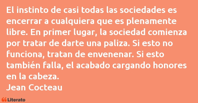 Frases de Jean Cocteau