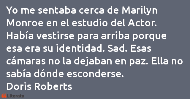 Frases de Doris Roberts