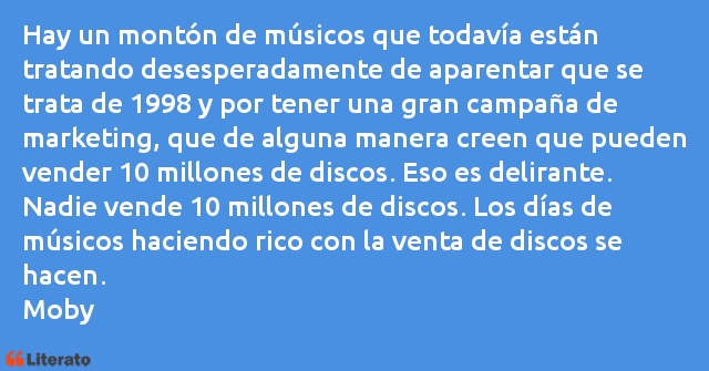 Frases de Moby