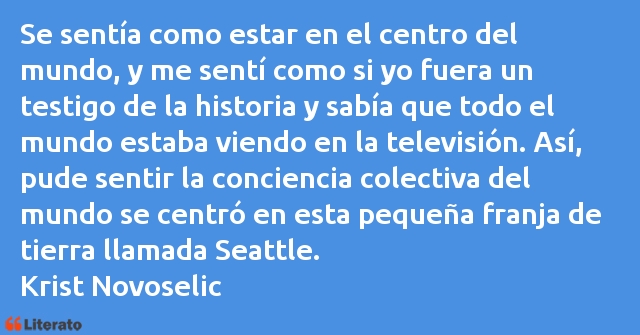 Frases de Krist Novoselic