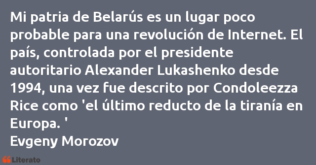 Frases de Evgeny Morozov