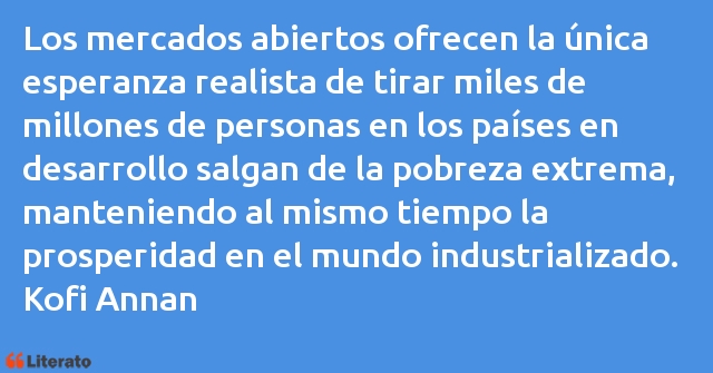 Frases de Kofi Annan