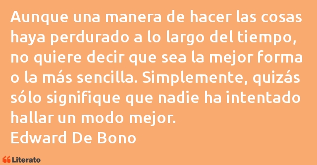 Frases de Edward De Bono